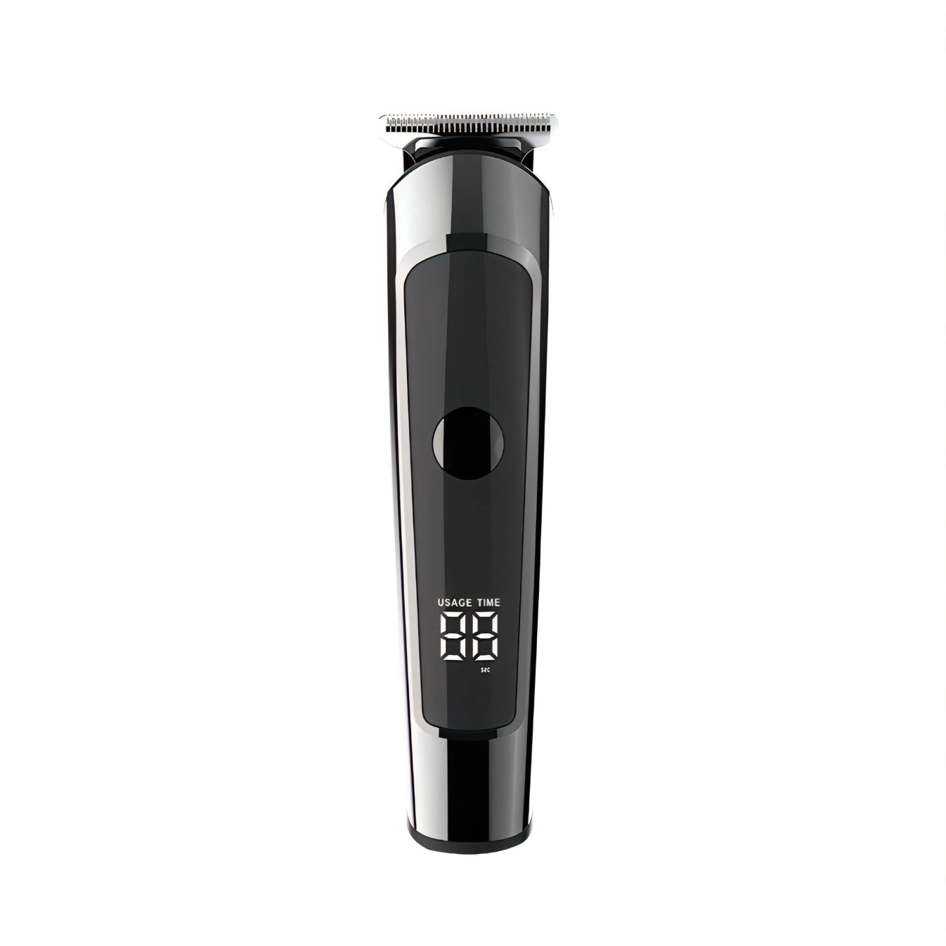 Black Kozenix Hair Clipper with digital display on a white background