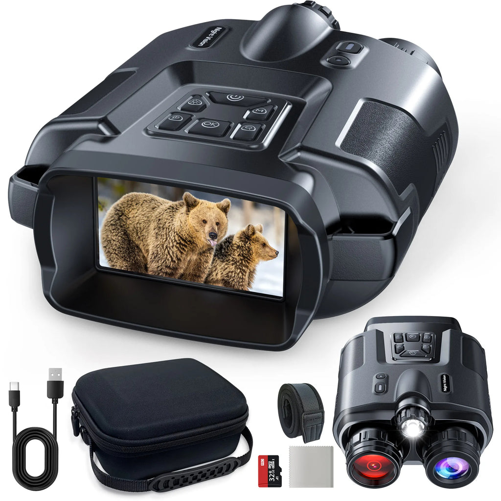 Ruaiok 4K Night Vision Binoculars