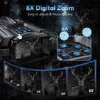Ruaiok 4K Night Vision Binoculars
