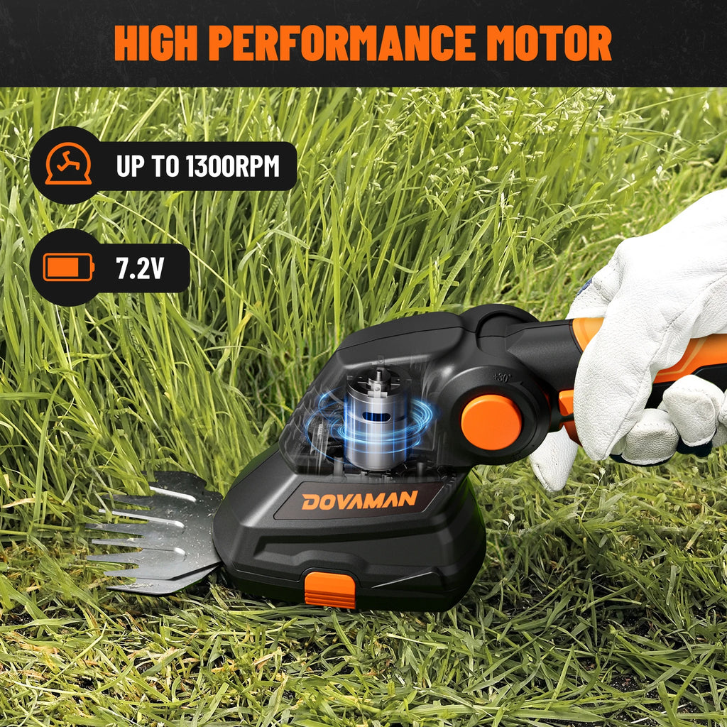 DOVAM 7.2V Cordless Grass Shears