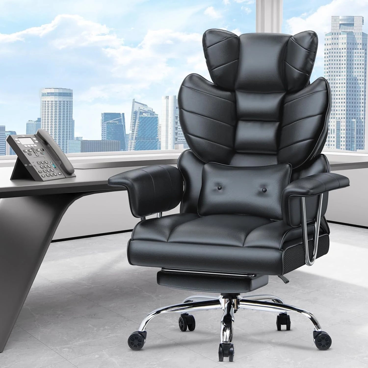 OrthoLuxe Ergonomic Executive Office Chair