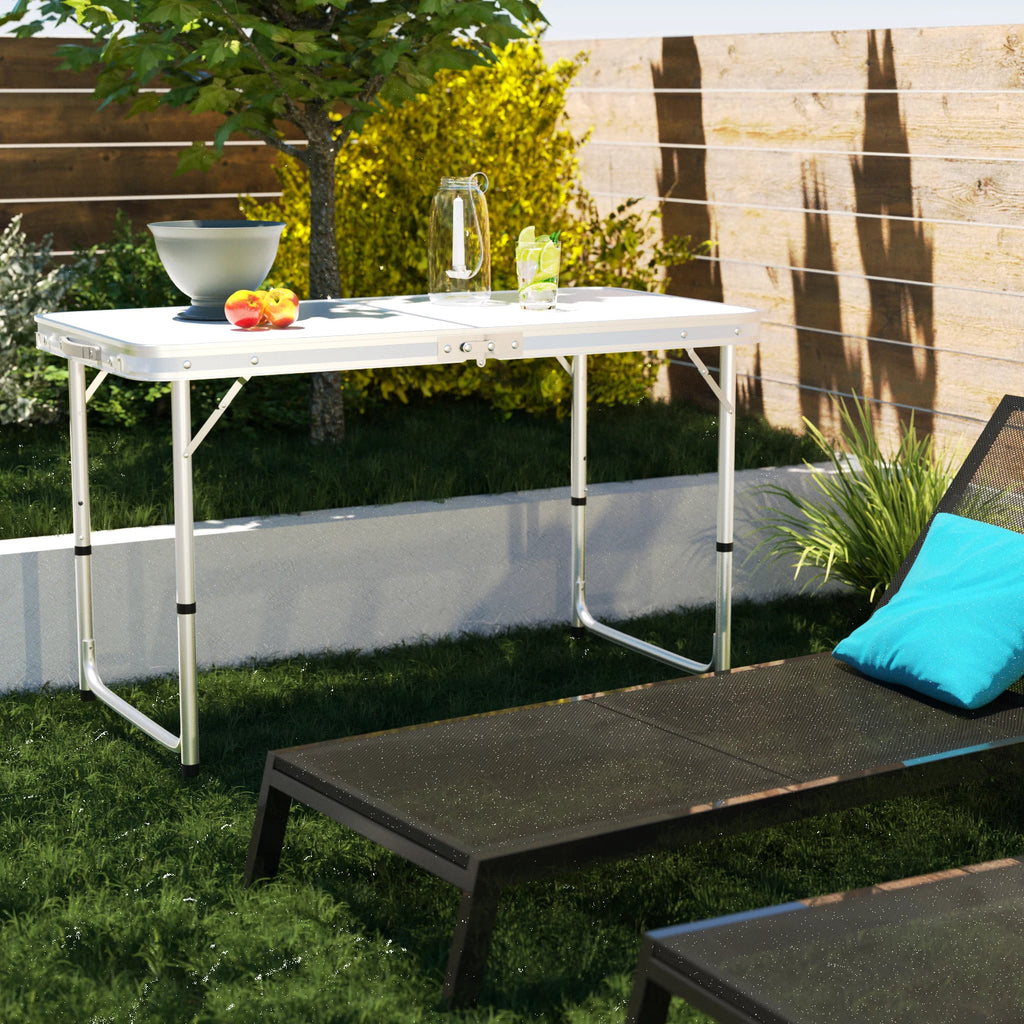 Adjustable Folding Table