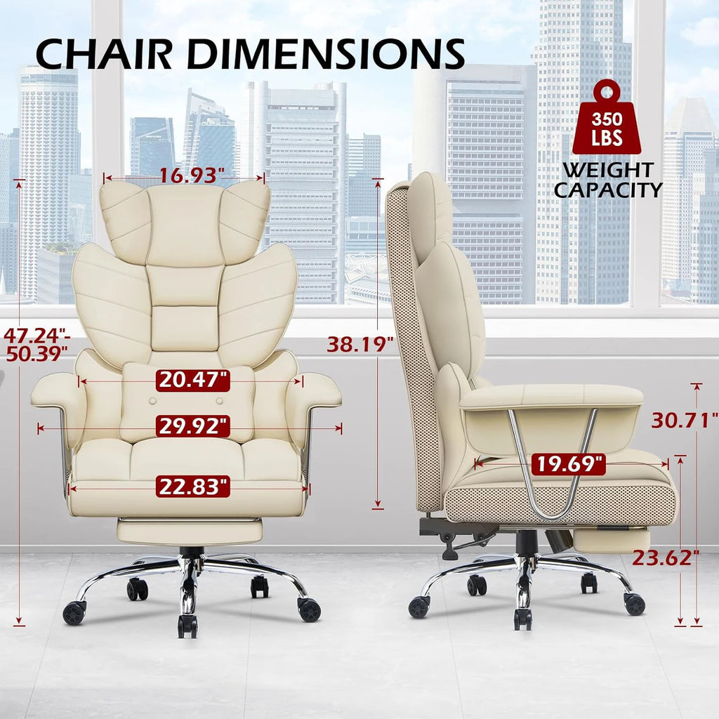 OrthoLuxe Ergonomic Executive Office Chair