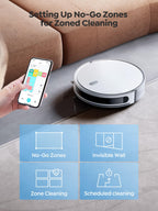 setting no go zones Airvax Robot Vacuum