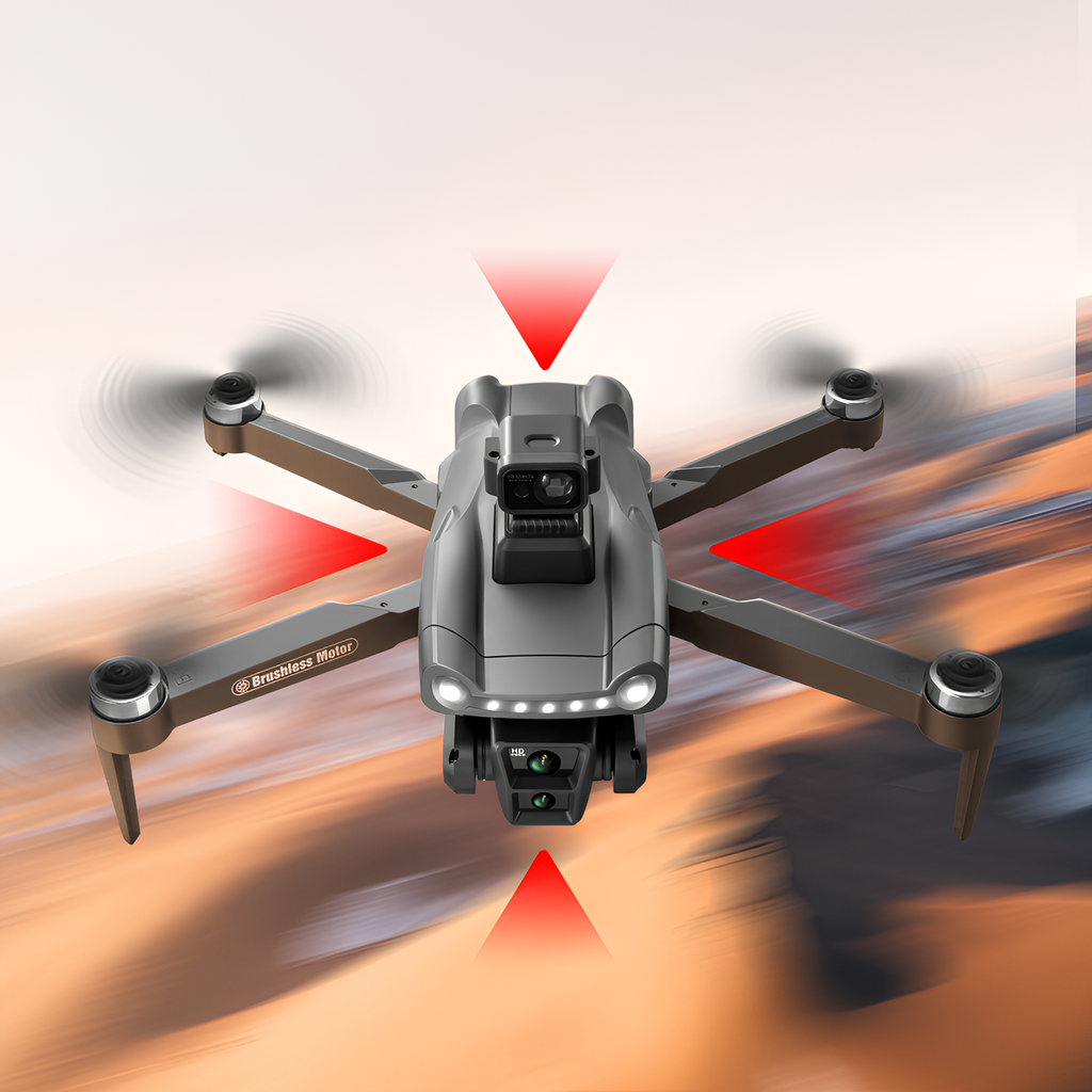 Atmoxon Air+ 360 degree laser obstacle avoidance detail