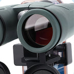 Close-up of a pair of AuraLink Binoculars with a focus on the lens and housing.