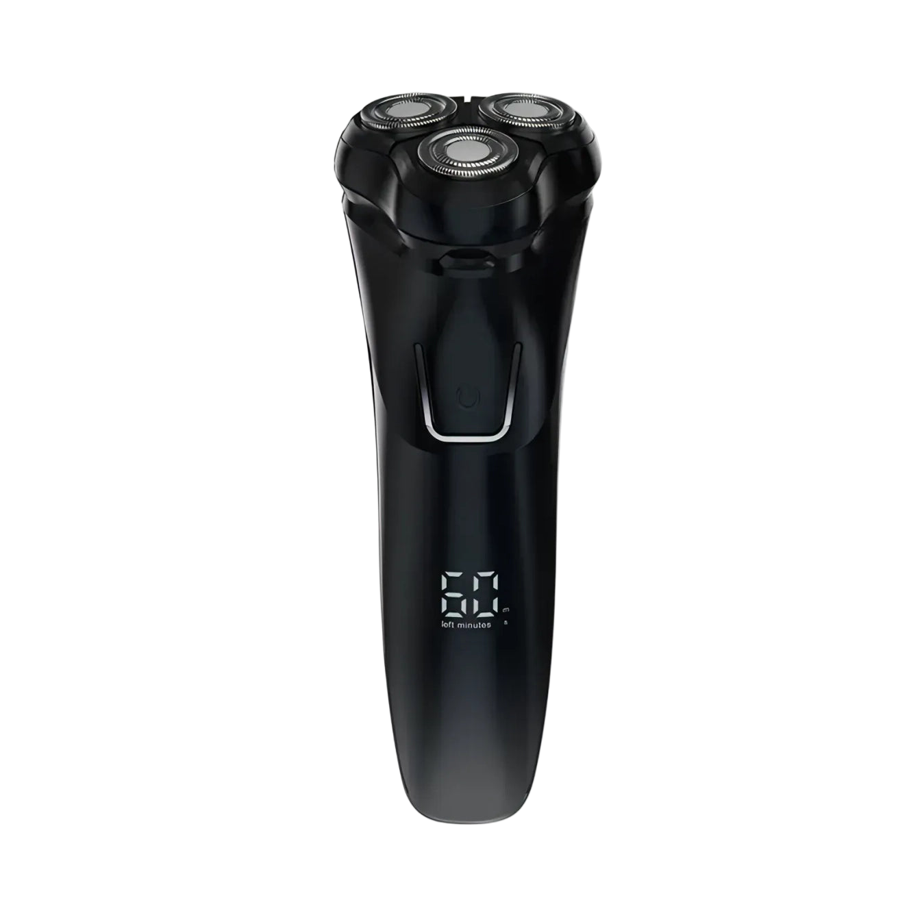 Black Auralink Electric Shaver on a white background