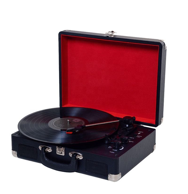Auryvox Heritage VT-80 Portable Turntable – Harlix