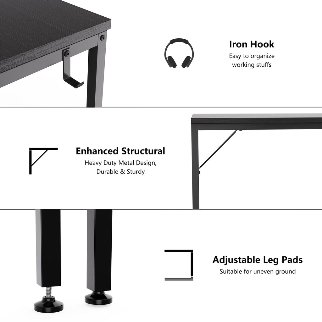 HOMIDEC Computer Desk 120cm - PT06