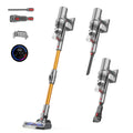 Balzy Hypersonics Pro Vacuum Cleaner with attachments on a white background