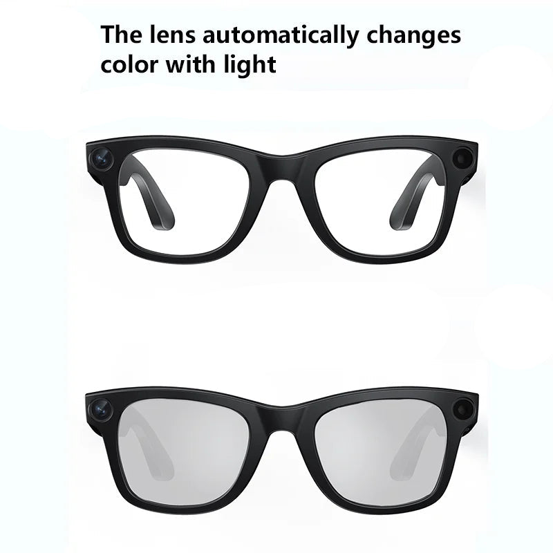 Bossimart Smart AI Glasses photochromic lens 