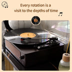 Klarity Vintage Vinyl Record Player