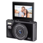 CamZoomy Digital Camera with a screen displaying a couple, on a white background