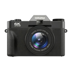 Cearan 6X Digital Camera - Pink 64MP 6K 16x zoom With 4K UHS SD Card With Additional Battery