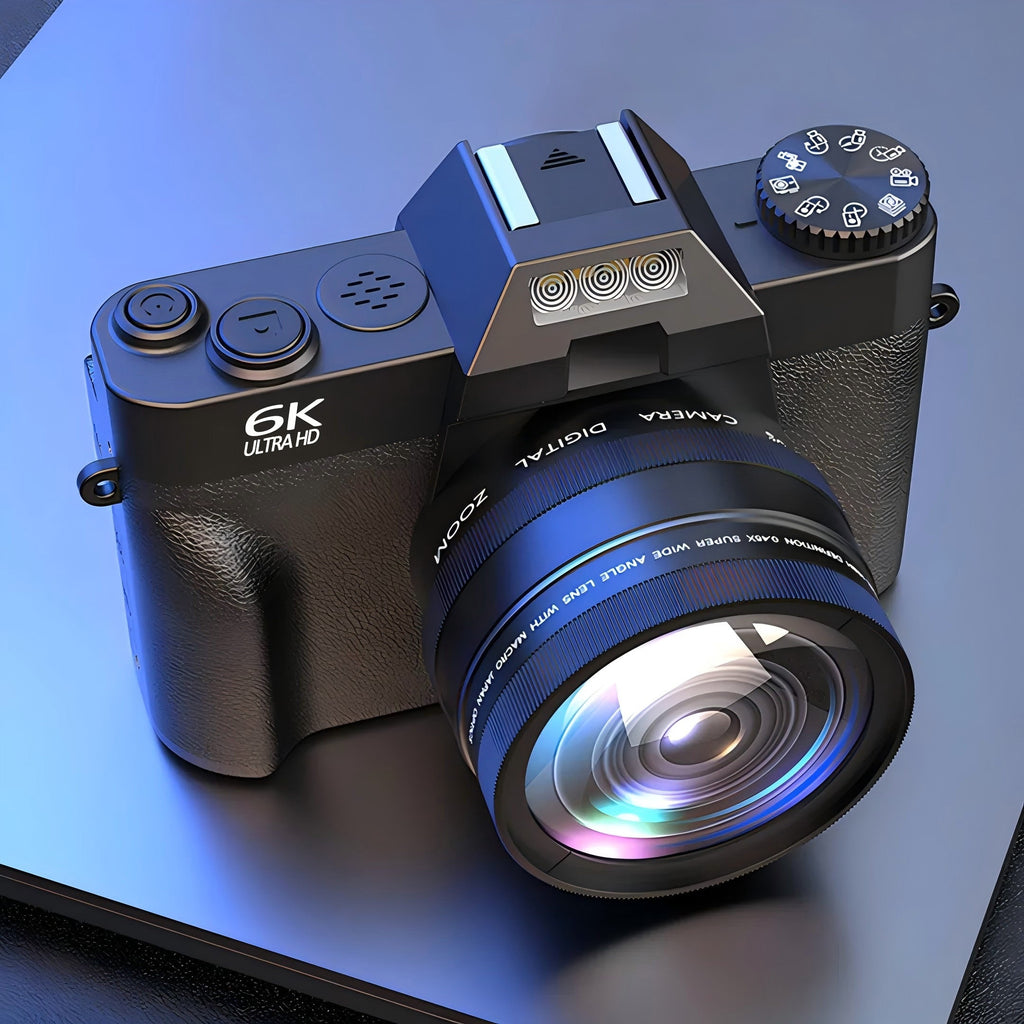 Cearan 6X Digital Camera - autofocus fill light and filter overview