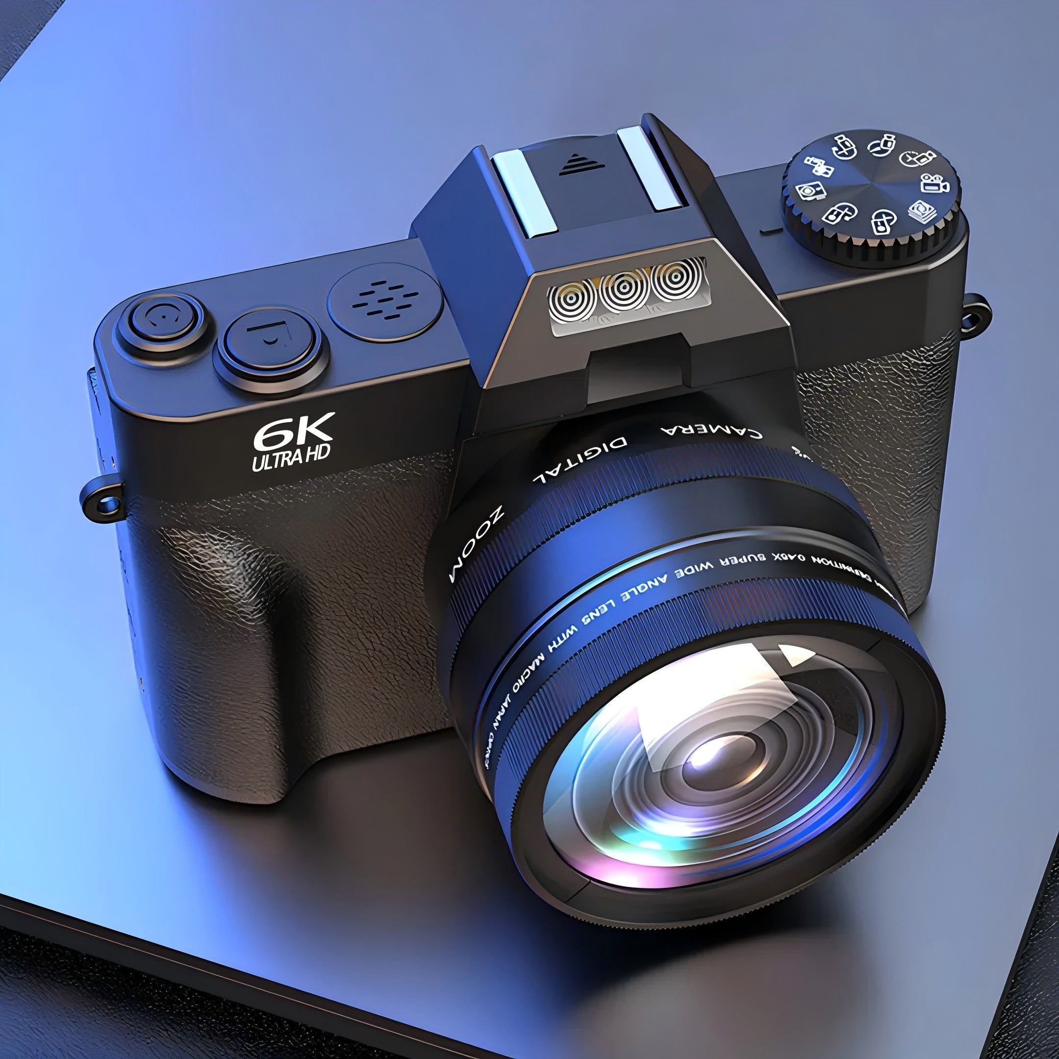 Cearan 6X Digital Camera - autofocus fill light and filter overview