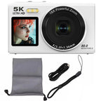 ClikVis Digital Camera with accessories on a white background