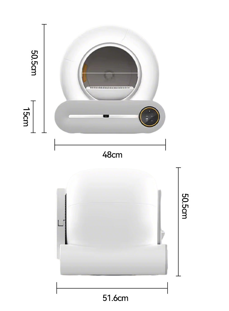 Cortelec SmartSphere Lettiera Autopulente - ritratto finale stile di vita prodotto unico per gatti