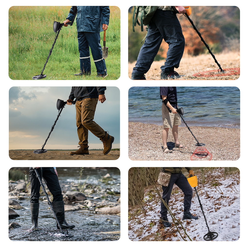 Divento Metal Detector all-terrain use detail