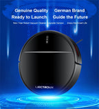 Elarvo M7S Robot Vacuum with LIectroux branding on a blue background