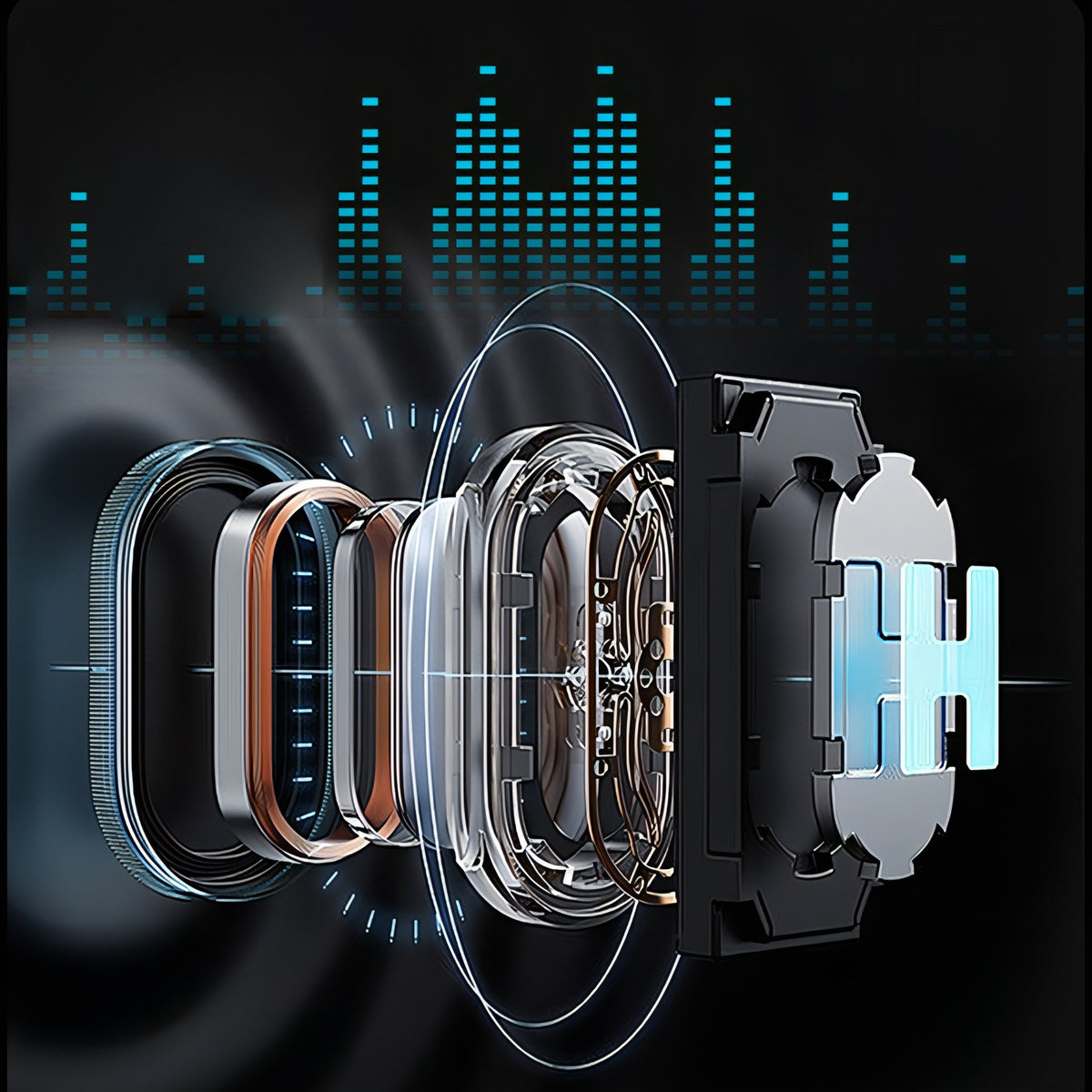 Fenzora Slimme Bril dual microfoon ruisonderdrukking