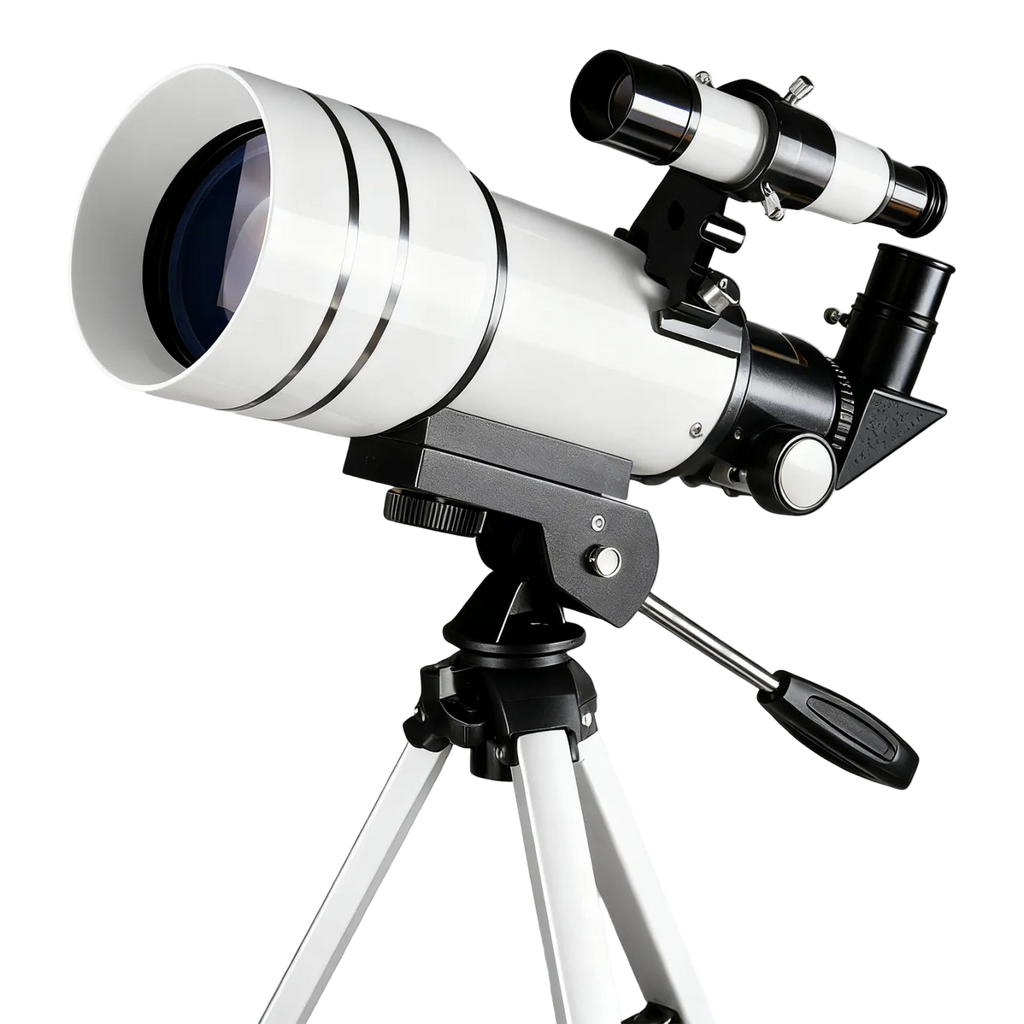 Jovantic Astronomical Telescope on a white background