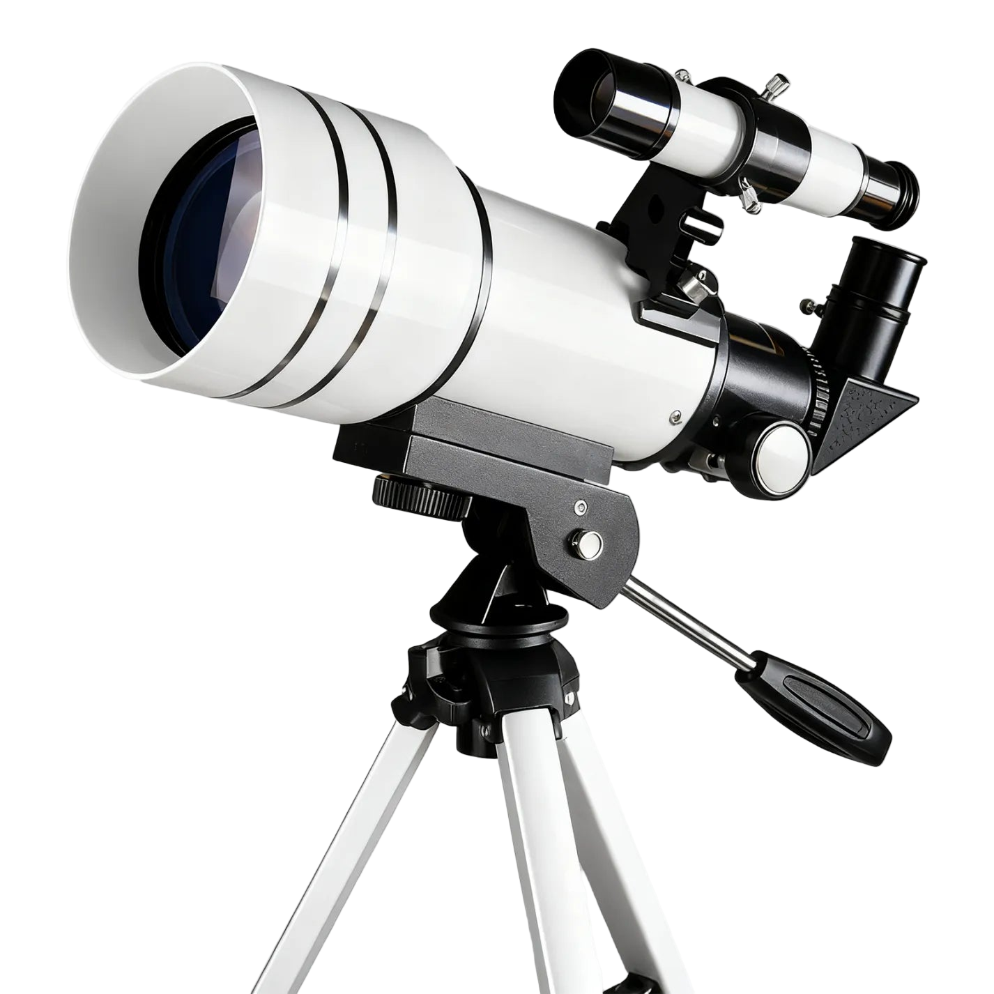 Jovantic Astronomical Telescope on a white background