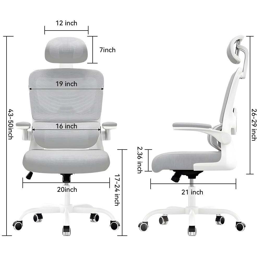 Kalvori Office Chair 20-minute assembly parts