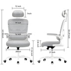Kalvori Office Chair 20-minute assembly parts