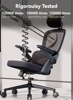 Kalvori Ergonomic Office Chair armrest close-up