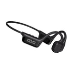 Black KazeSonic Bone Conduction Headphones on a white background