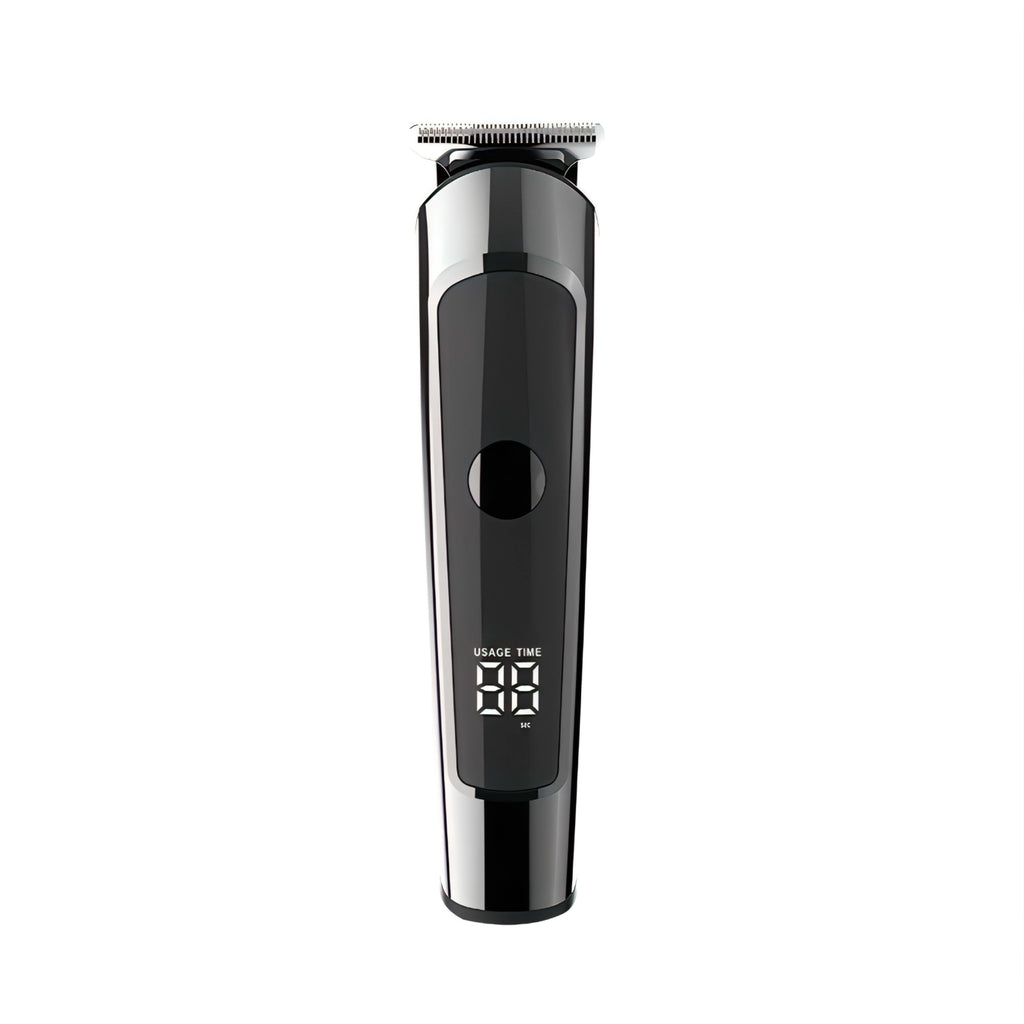 Black Kozenix Hair Clipper with digital display on a white background