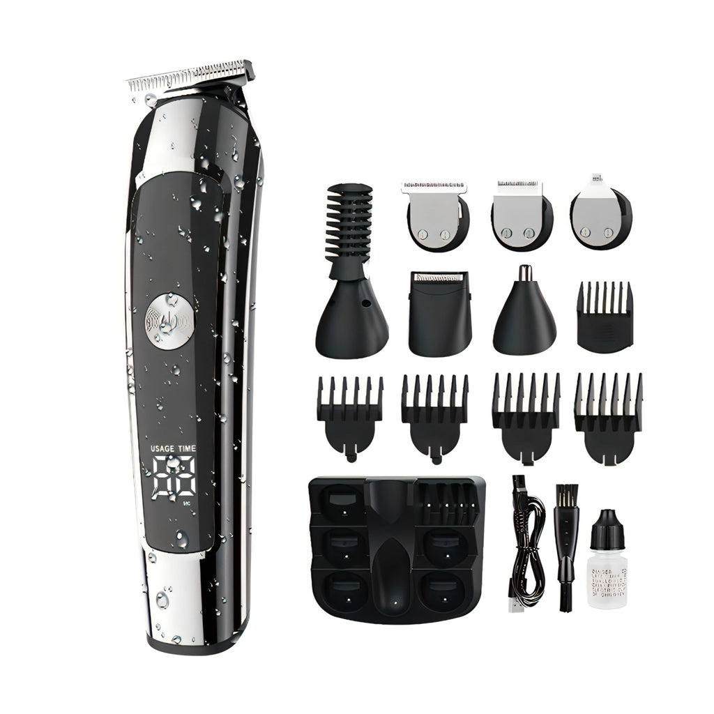 Kozenix Hair Clipper set with attachments on a white background