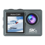 Kozenix Action Camera with 5K Ultra HD label on a white background