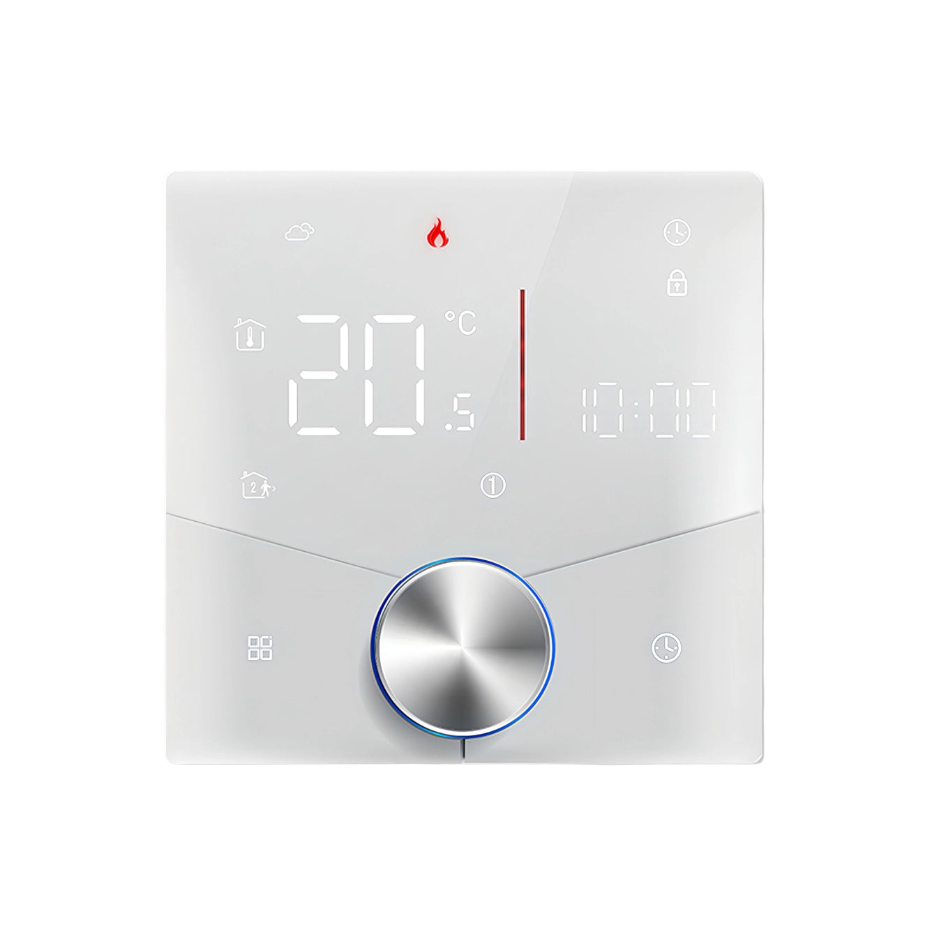 Digital Kozenix Thermostat with temperature display on a white background