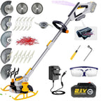 Lawnora Cordless Grass Trimmer - 3-in-1 cordless strimmer lawn edger and brush cutter in grey