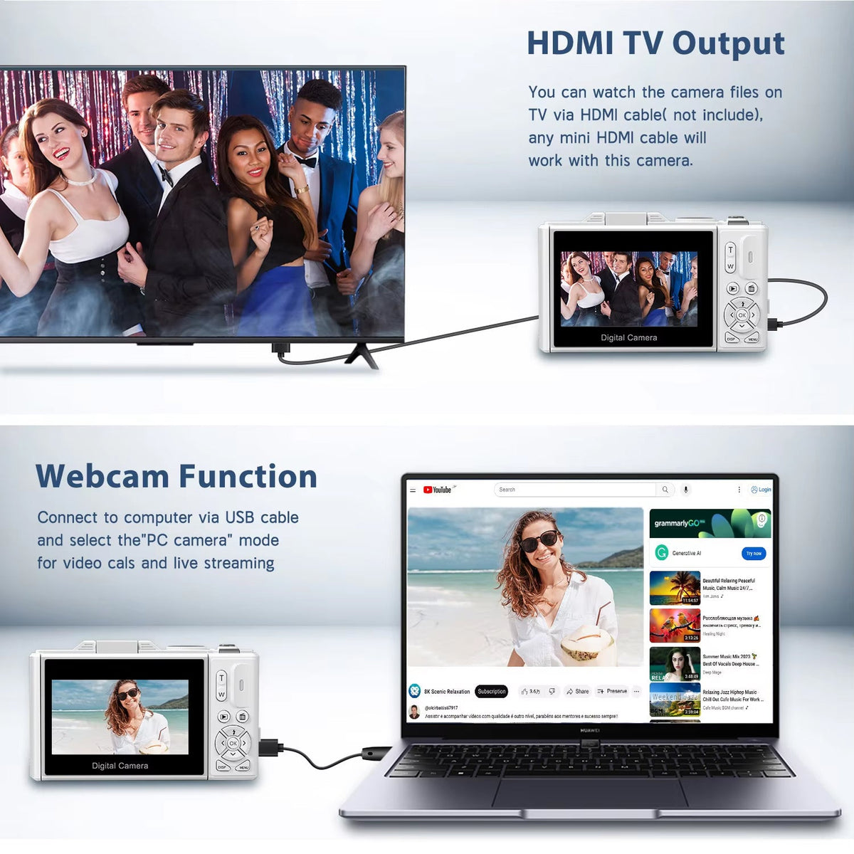NotaImic Digital Camera tv