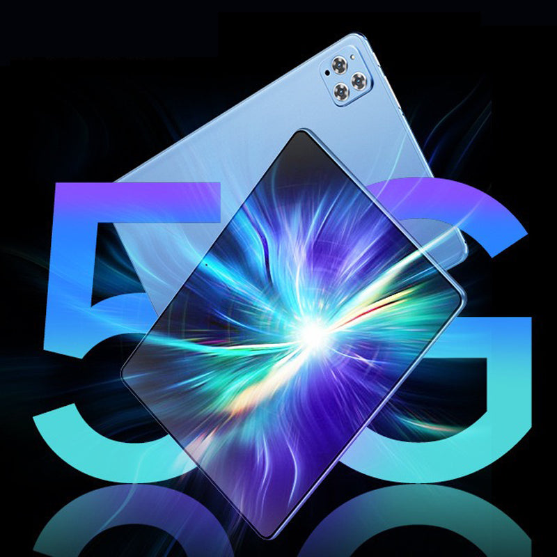 Noventrixa Tablet with 5G connectivity displayed on a dark background