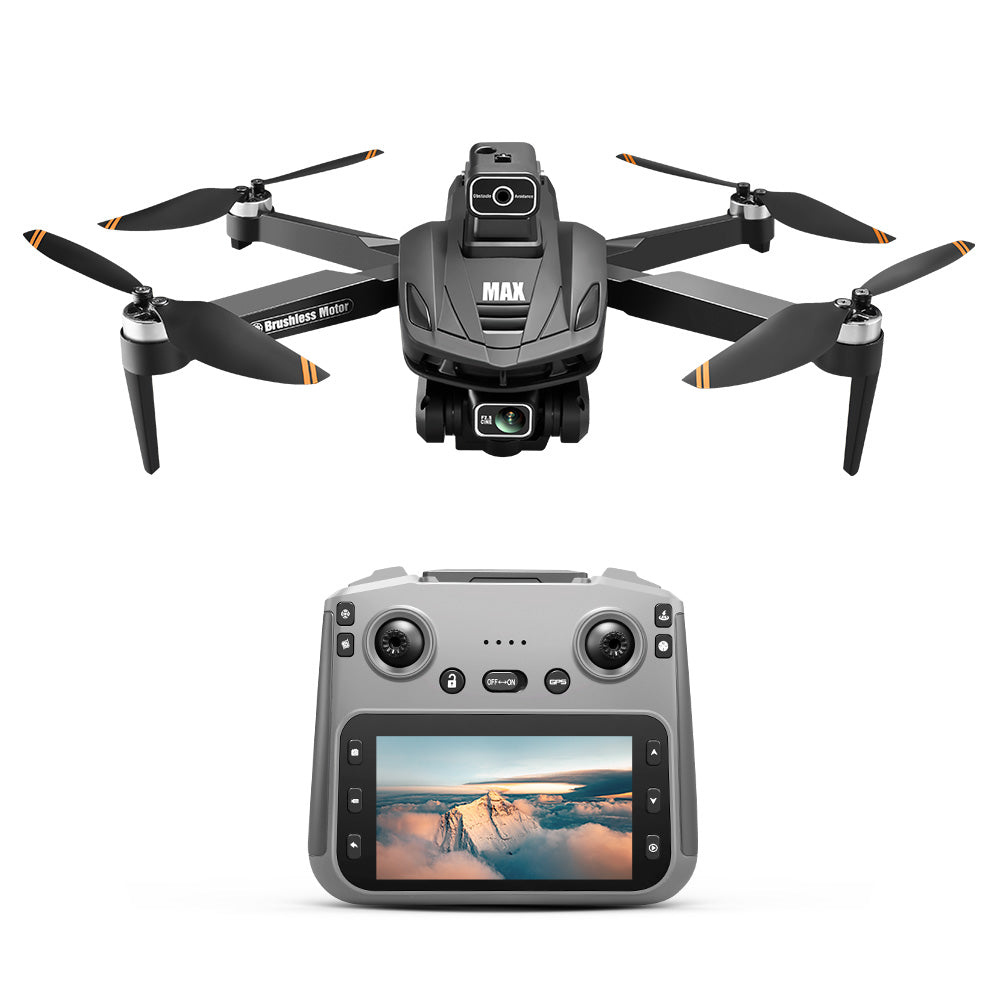 Noventrixa Drone GPS carousel 1 - full product view with controller and foldable body