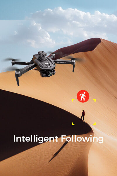 Noventrixa Drone GPS rich entertainment surround mode 2 - circular tracking demo
