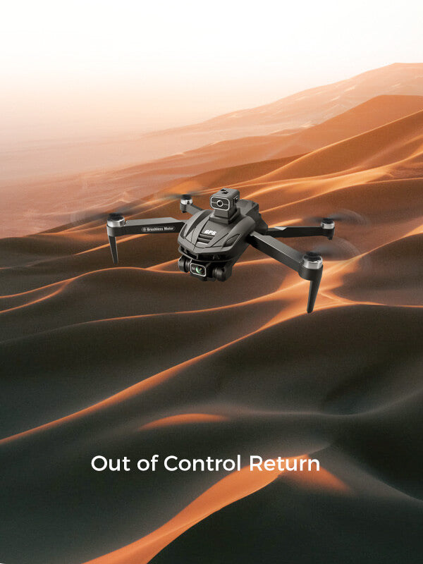Noventrixa Drone GPS intelligent positioning - signal loss return mode