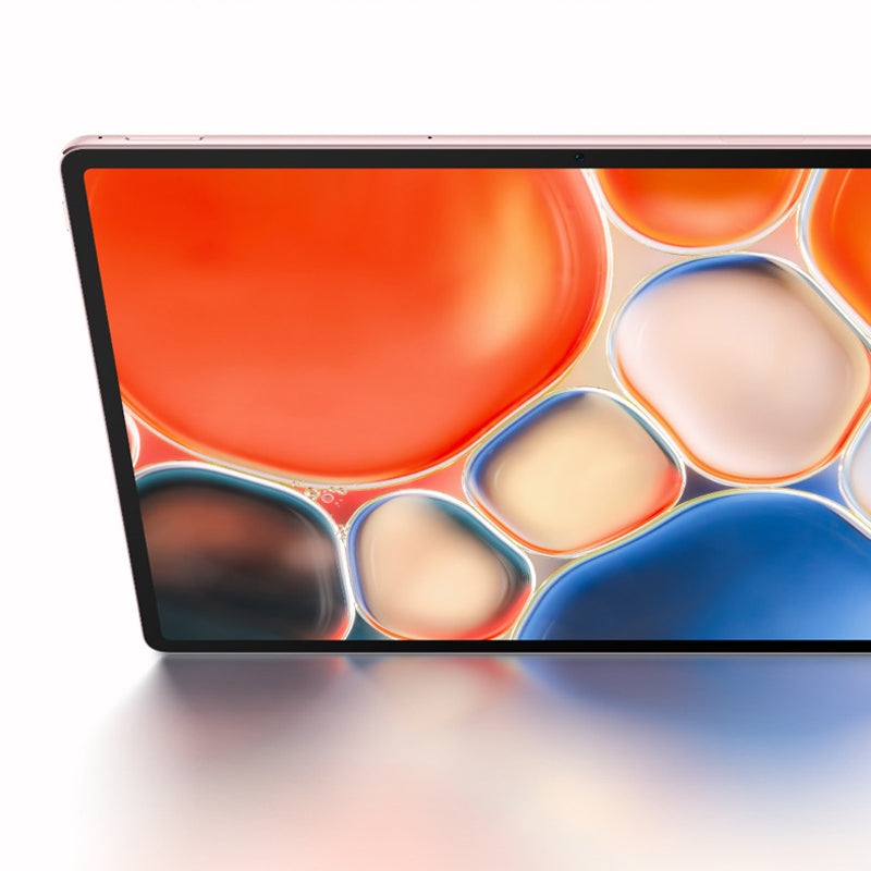 Noventrixa Tablet with colorful display on a white background