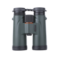 Green Orazum Binoculars on a white background