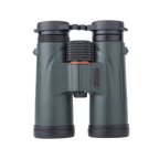 Green Orazum Binoculars on a white background