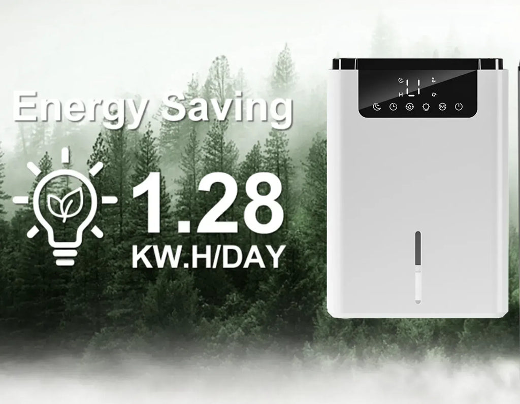 Orivana Dehumidifier D2 water tank detail - monitor level at a glance no overflow risk