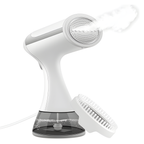 Orivana Handheld Steamer - White 1500W anti-scald deep steam 11.83oz tank flat hanging ironing