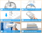 Orivana Handheld Steamer easy operation detail - control interface and steam release mechanism