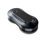 Black and gray PULIXX Window Cleaning Robot device on a white background