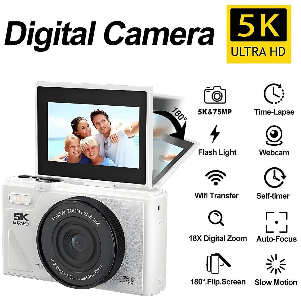 PikTric Digital Camera 5k