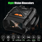 PossNiox Night Vision Binocular with a deer image on screen against a dark background